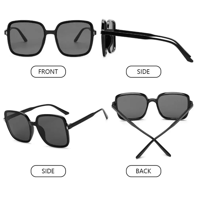 Óculos Feminino moda quadrado modelo clássico uv400