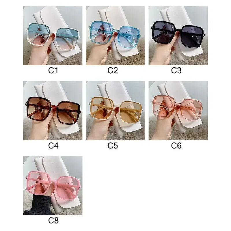 Óculos Feminino moda quadrado modelo clássico uv400